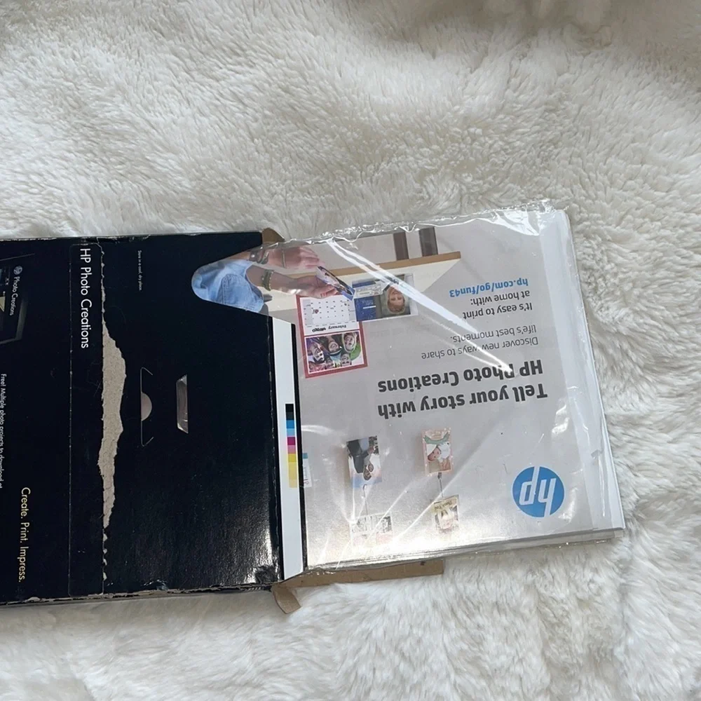 Advanced photo paper hp photo creations ( 50) Glossy however about 48 pages